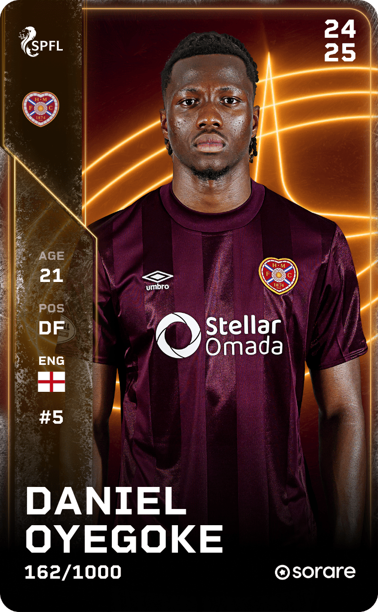 Daniel Oyegoke 2024-25 • Limited 162/1000