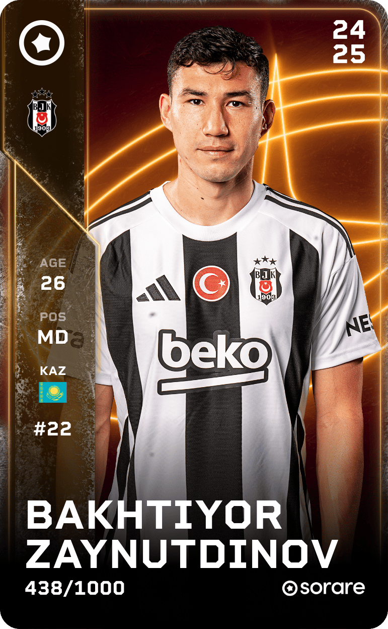 Bakhtiyor Zaynutdinov 2024-25 • Limited 438/1000