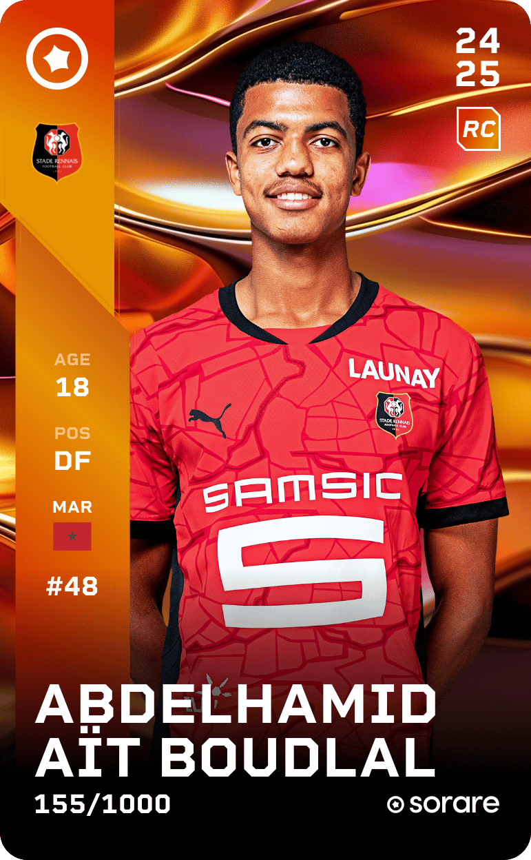 Abdelhamid Aït Boudlal 2024-25 • Limited 155/1000