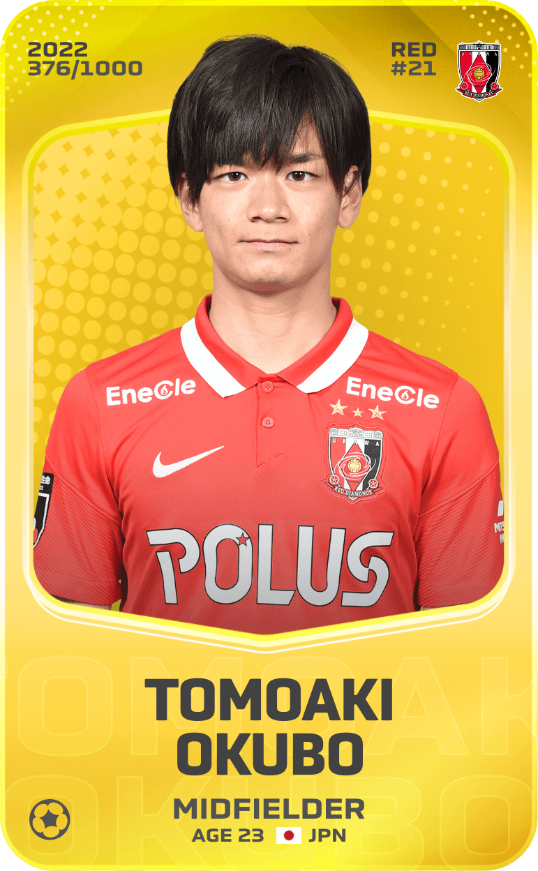 Tomoaki Okubo 2022-23 • Limited 376/1000