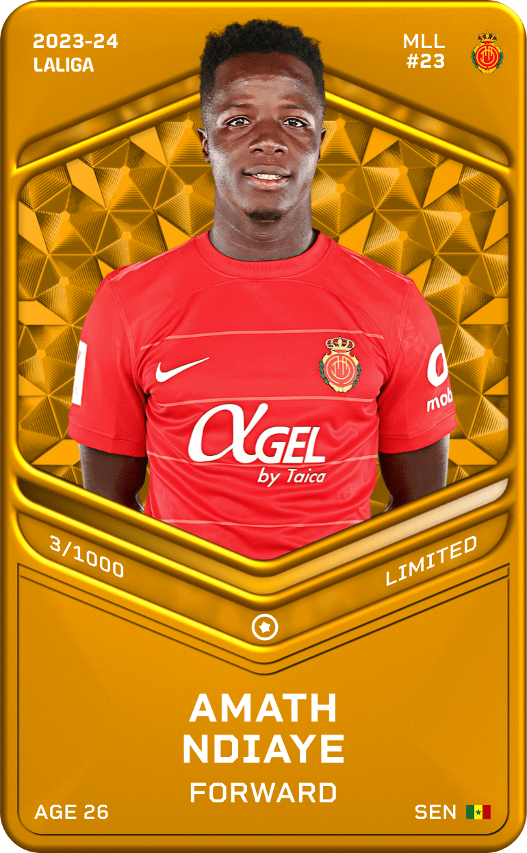 Amath Ndiaye 2023-24 • Limited 3/1000