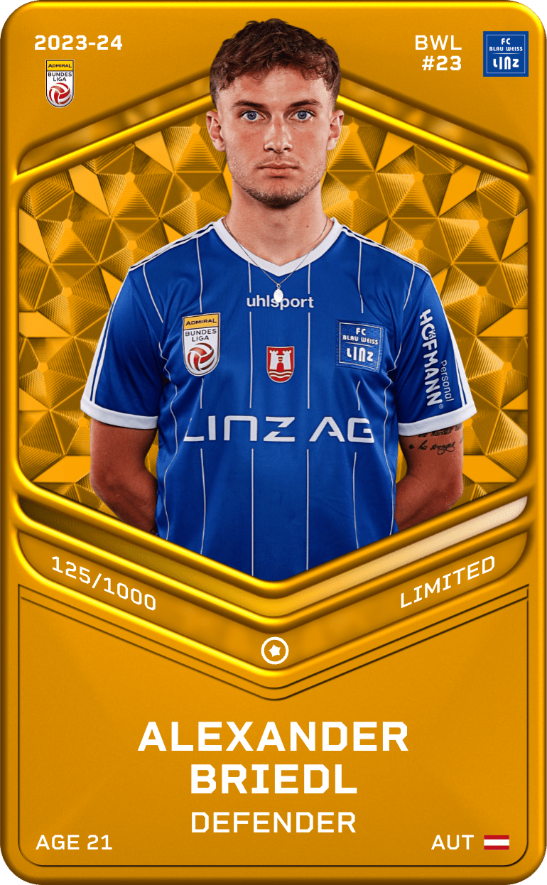 Alexander Briedl 2023-24 • Limited 125/1000