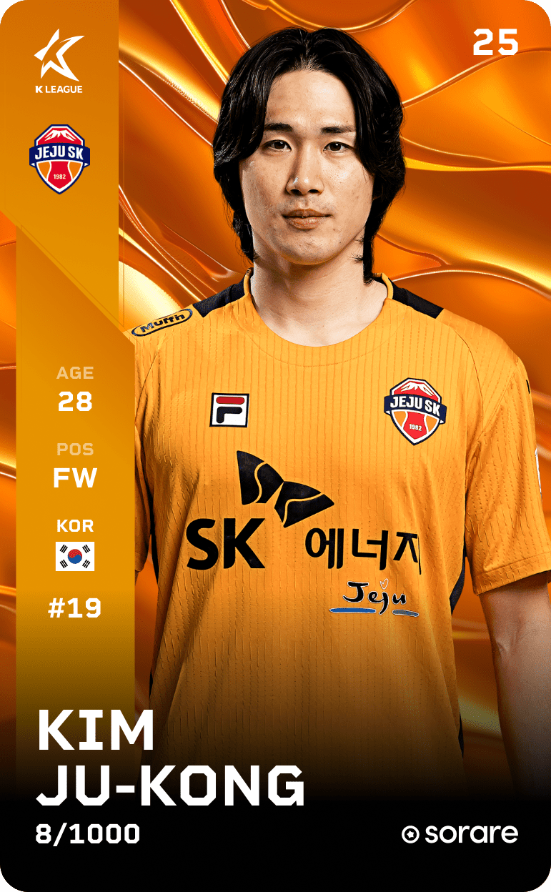 Kim Ju-Kong 2025-26 • Limited 8/1000