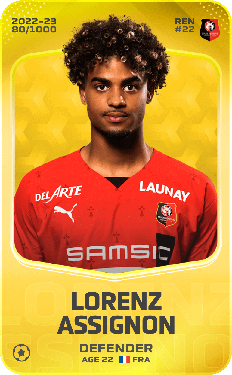 Lorenz Assignon 2022-23 • Limited 80/1000