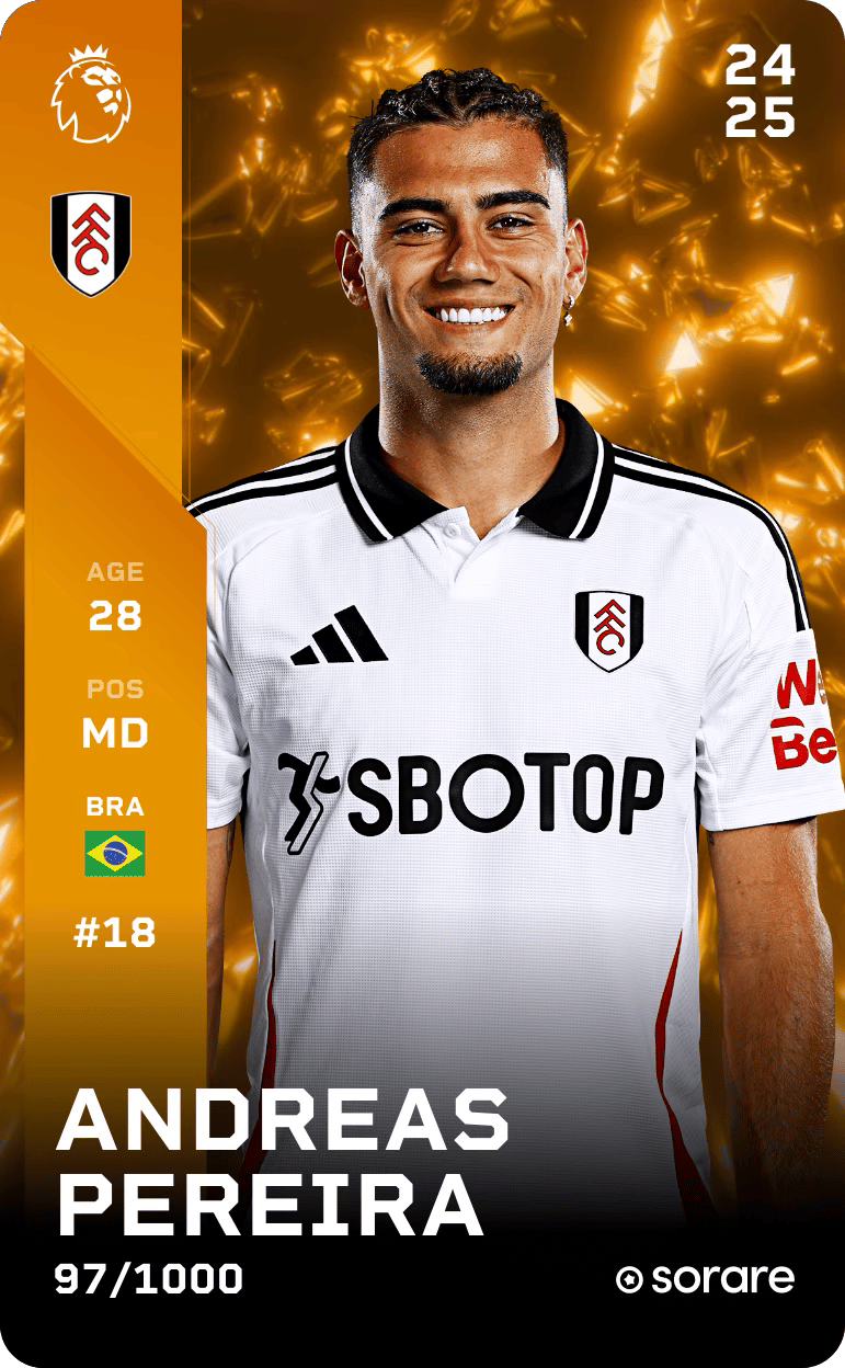 Andreas Pereira 2024-25 • Limited 97/1000