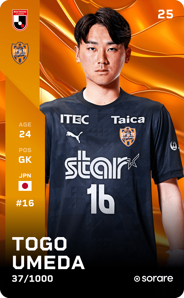 Togo Umeda 2025-26 • Limited 37/1000