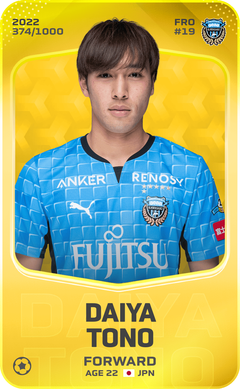 Daiya Tono 2022-23 • Limited 374/1000