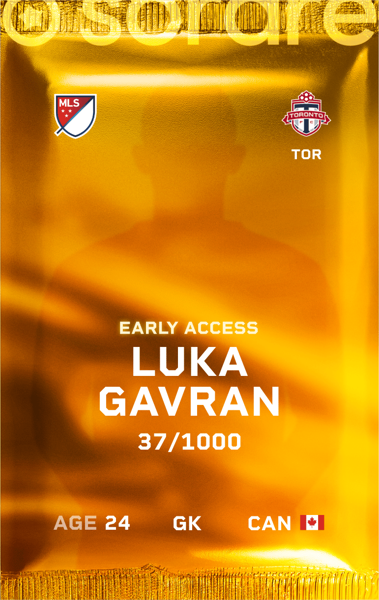 Luka Gavran 2025-26 • Limited 37/1000