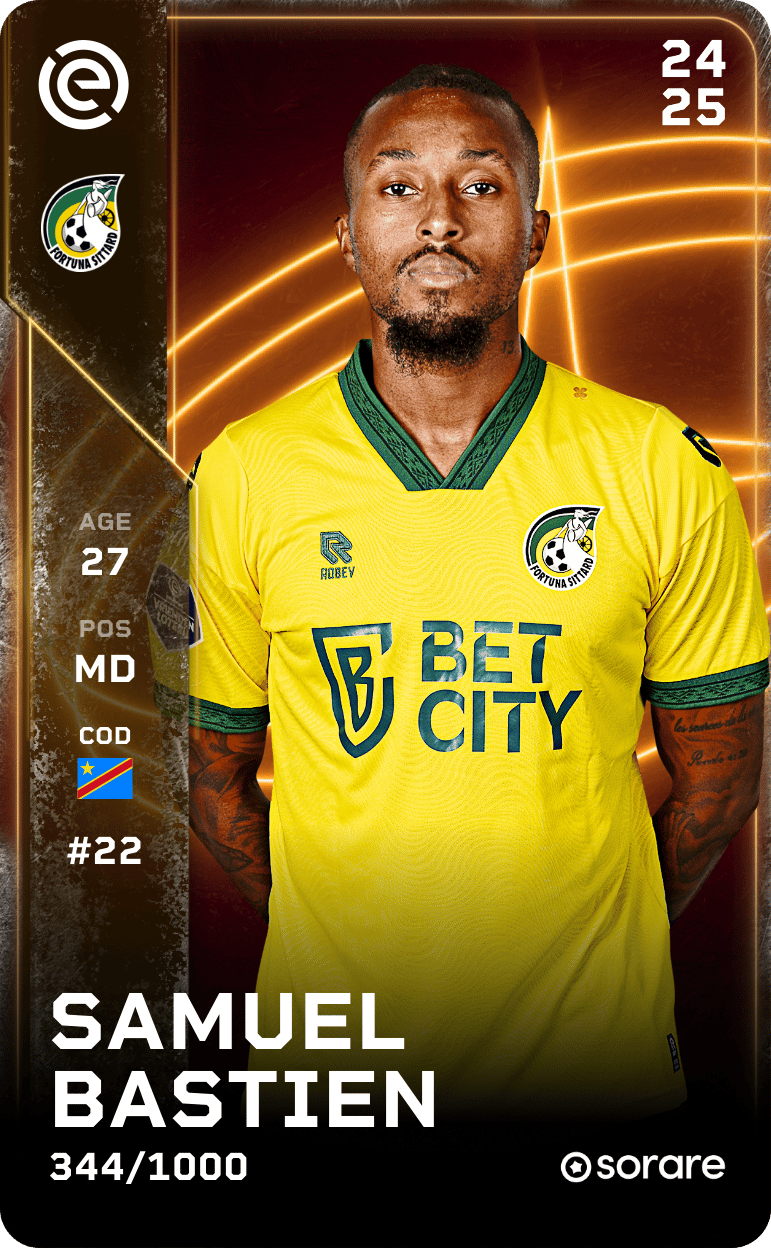 Samuel Bastien 2024-25 • Limited 344/1000