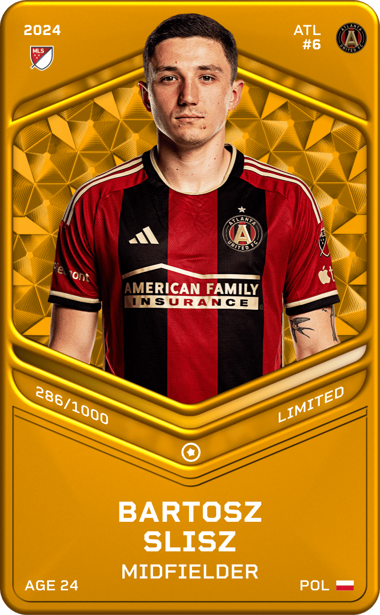 Bartosz Slisz 2024-25 • Limited 286/1000