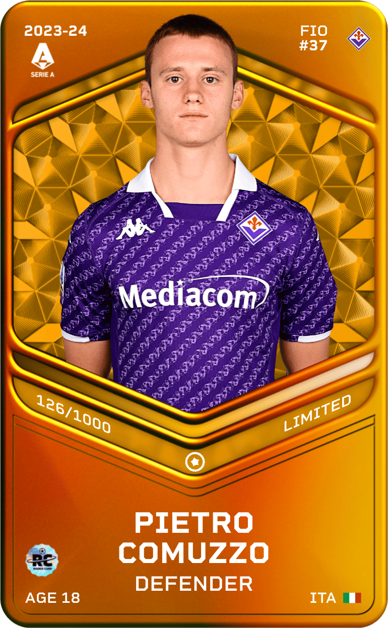 Pietro Comuzzo 2023-24 • Limited 126/1000