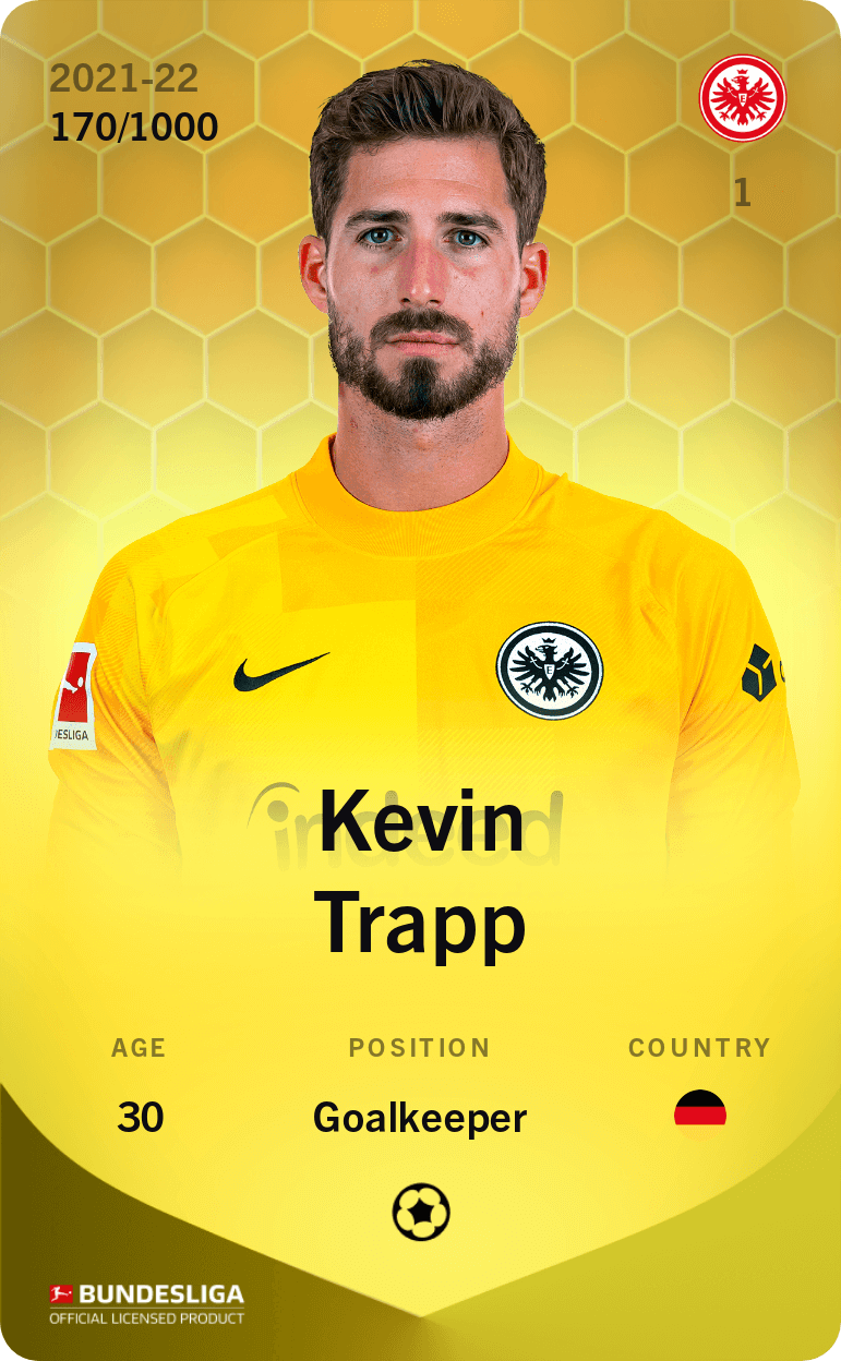 Kevin Trapp 2021-22 • Limited 170/1000