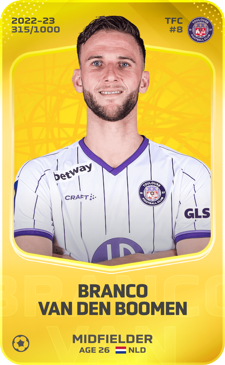 Branco van den Boomen 2022-23 • Limited 315/1000