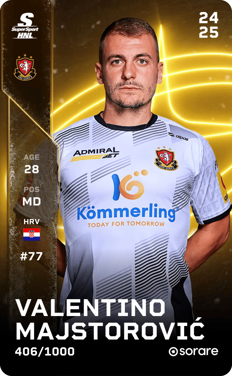 Valentino Majstorović 2024-25 • Limited 406/1000