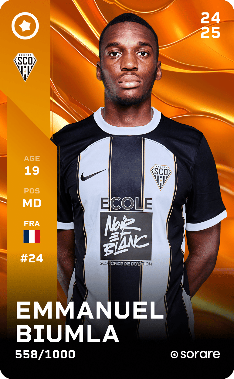 Emmanuel Biumla 2024-25 • Limited 558/1000