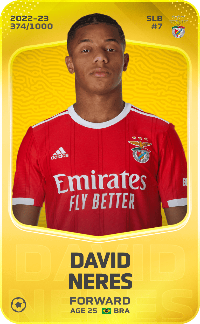 David Neres 2022-23 • Limited 374/1000