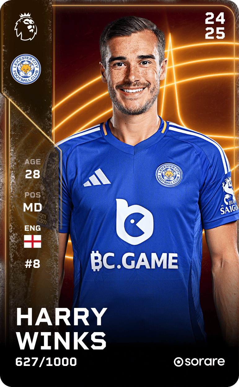Harry Winks 2024-25 • Limited 627/1000