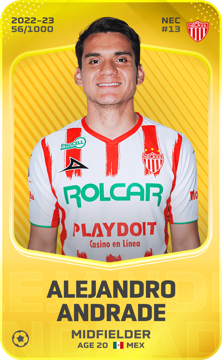 Alejandro Andrade 2022-23 • Limited 56/1000