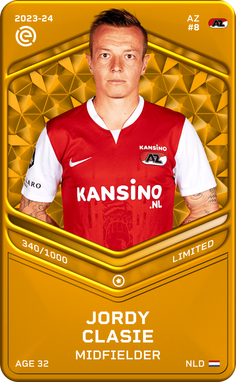 Jordy Clasie 2023-24 • Limited 340/1000