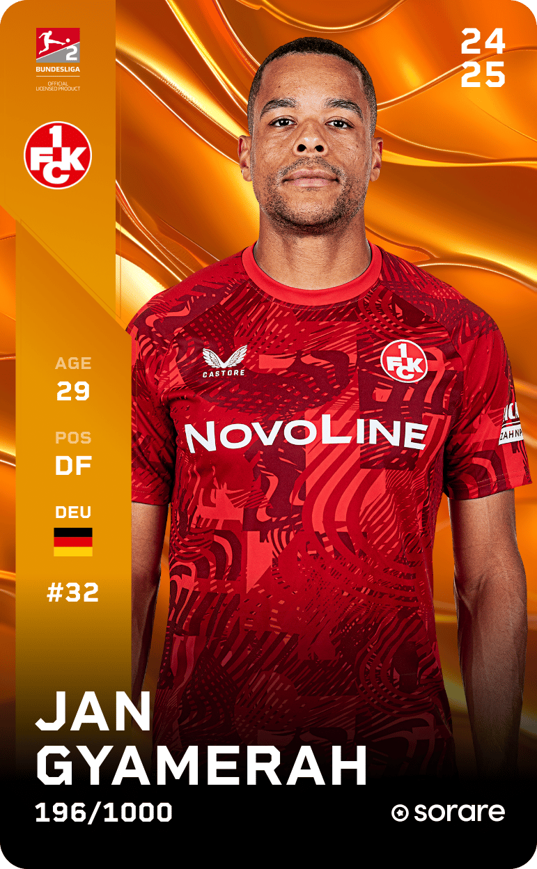 Jan Gyamerah 2024-25 • Limited 196/1000