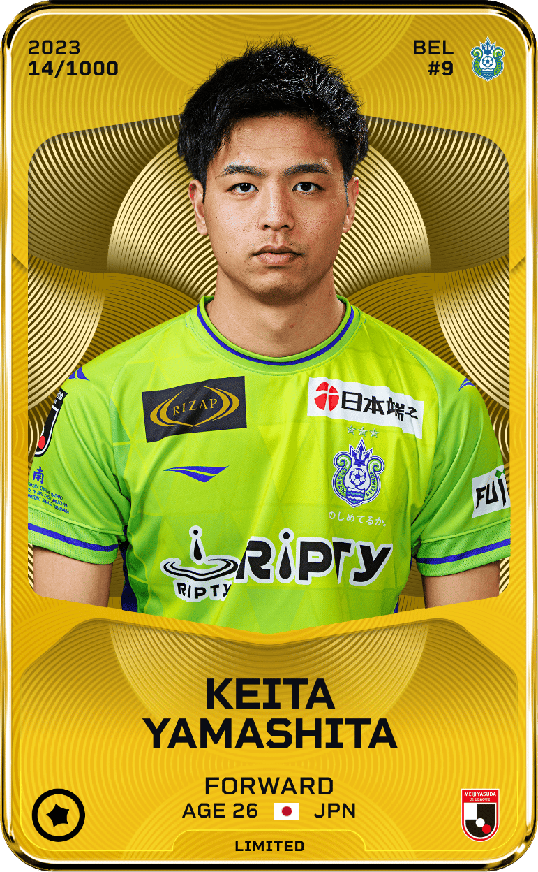 Keita Yamashita 2023-24 • Limited 14/1000