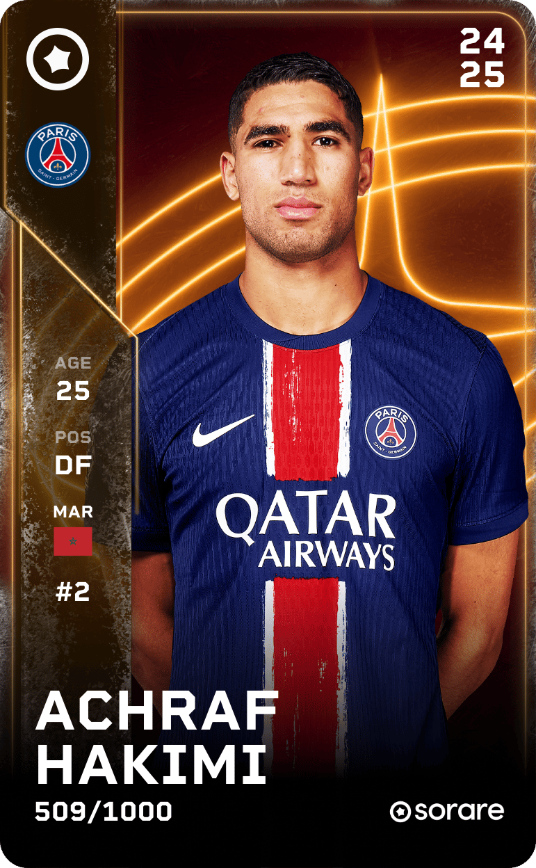 Achraf Hakimi 2024-25 • Limited 509/1000