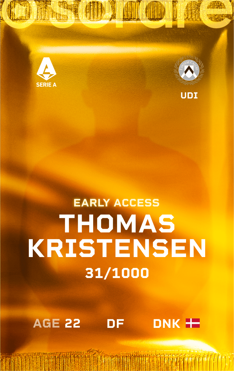 Thomas Kristensen 2024-25 • Limited 31/1000