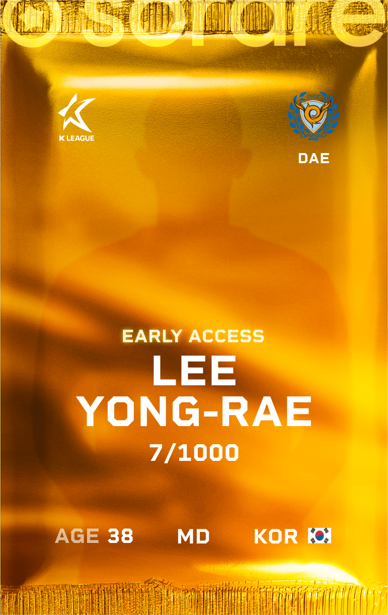 Lee Yong-Rae 2025-26 • Limited 7/1000
