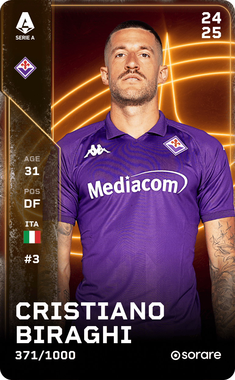 Cristiano Biraghi 2024-25 • Limited 371/1000