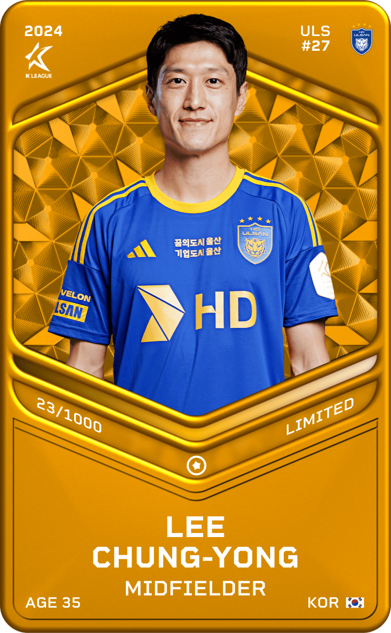 Lee Chung-Yong 2024-25 • Limited 23/1000