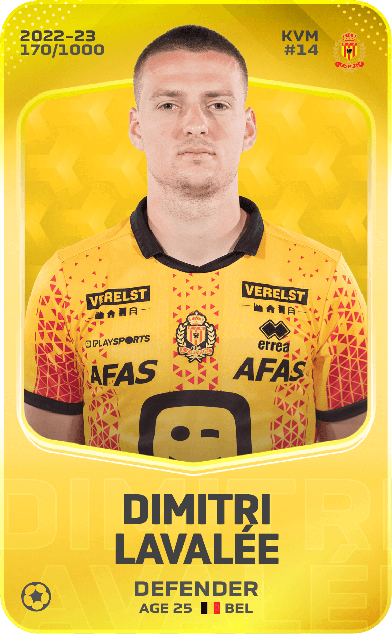 Dimitri Lavalée 2022-23 • Limited 170/1000