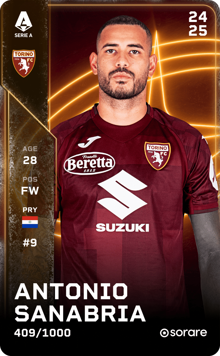 Antonio Sanabria 2024-25 • Limited 409/1000