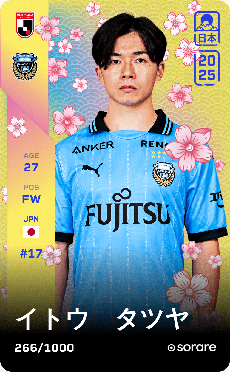 Tatsuya Ito 2025-26 • Limited 266/1000