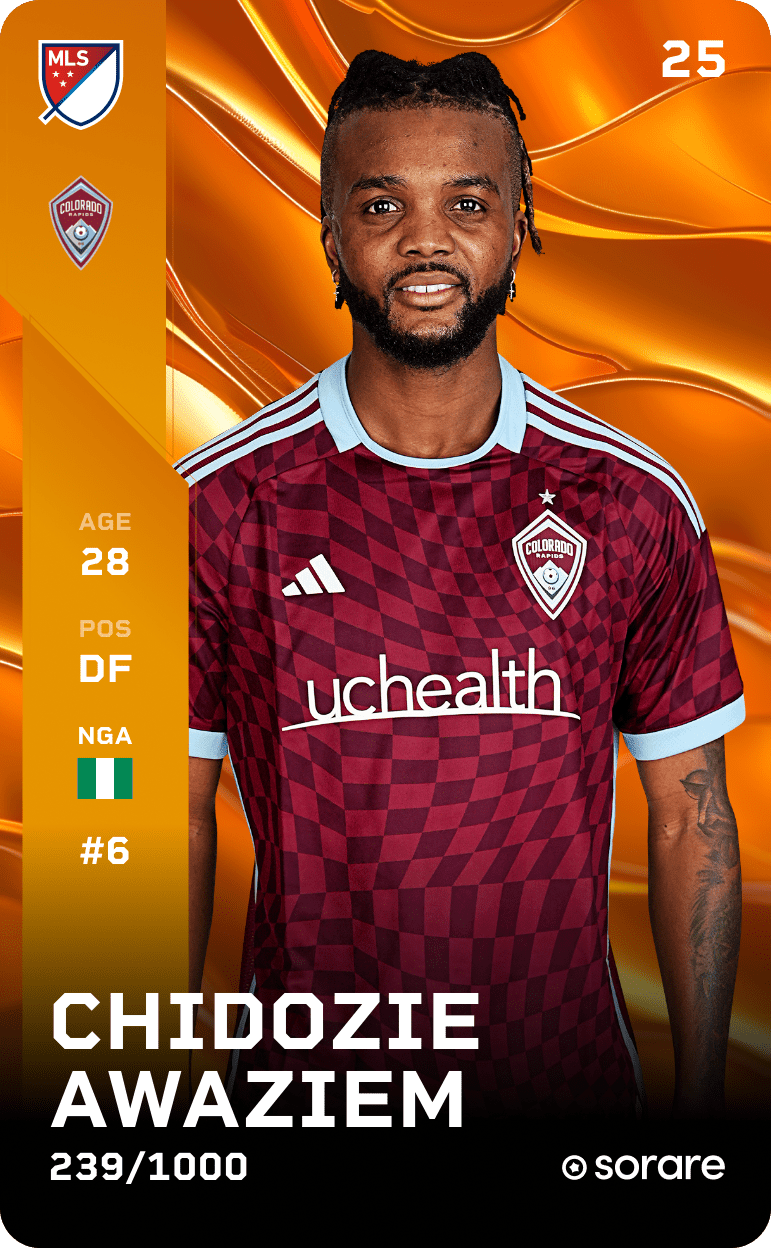 Chidozie Awaziem 2025-26 • Limited 239/1000