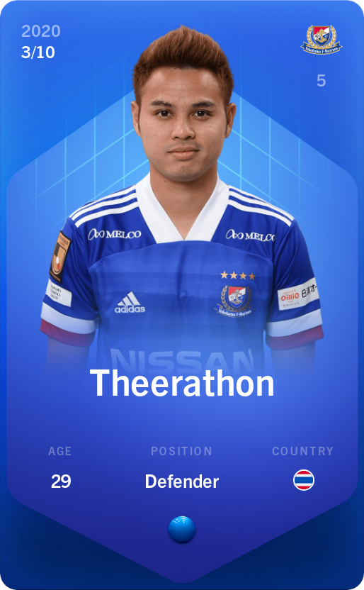 Sorare - Sorare Official - Theerathon 2020-21 • Super Rare 3/10 - NFT # 38903613015393457968771621785619837474067892022238287929845365665589931231344