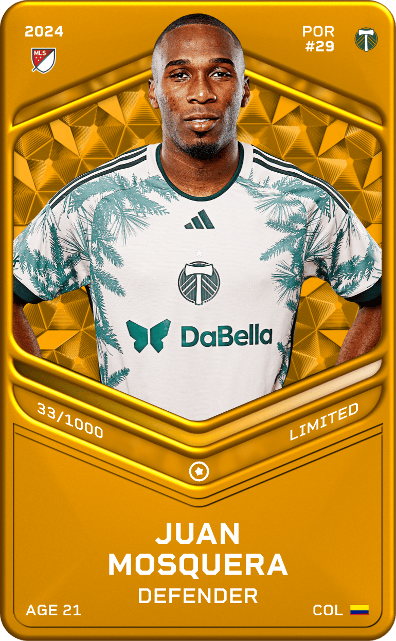 Juan Mosquera 2024-25 • Limited 33/1000