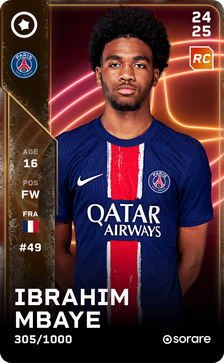 Ibrahim Mbaye 2024-25 • Limited 305/1000