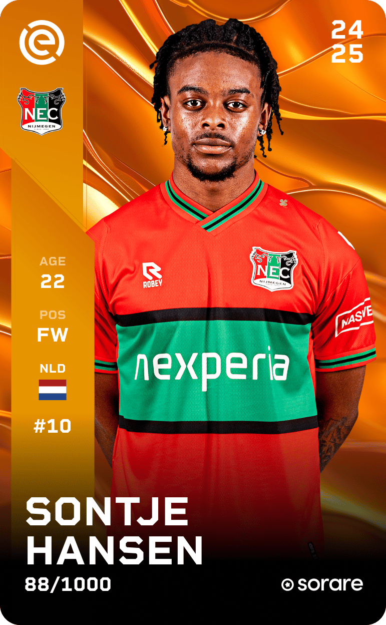 Sontje Hansen 2024-25 • Limited 88/1000