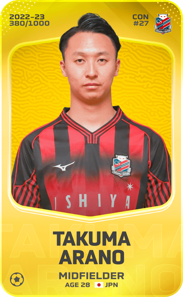 Takuma Arano 2022-23 • Limited 380/1000