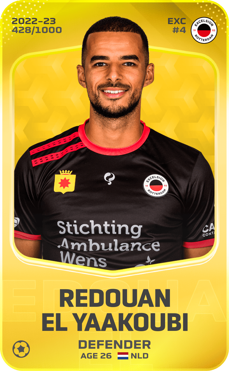 Redouan El Yaakoubi 2022-23 • Limited 428/1000