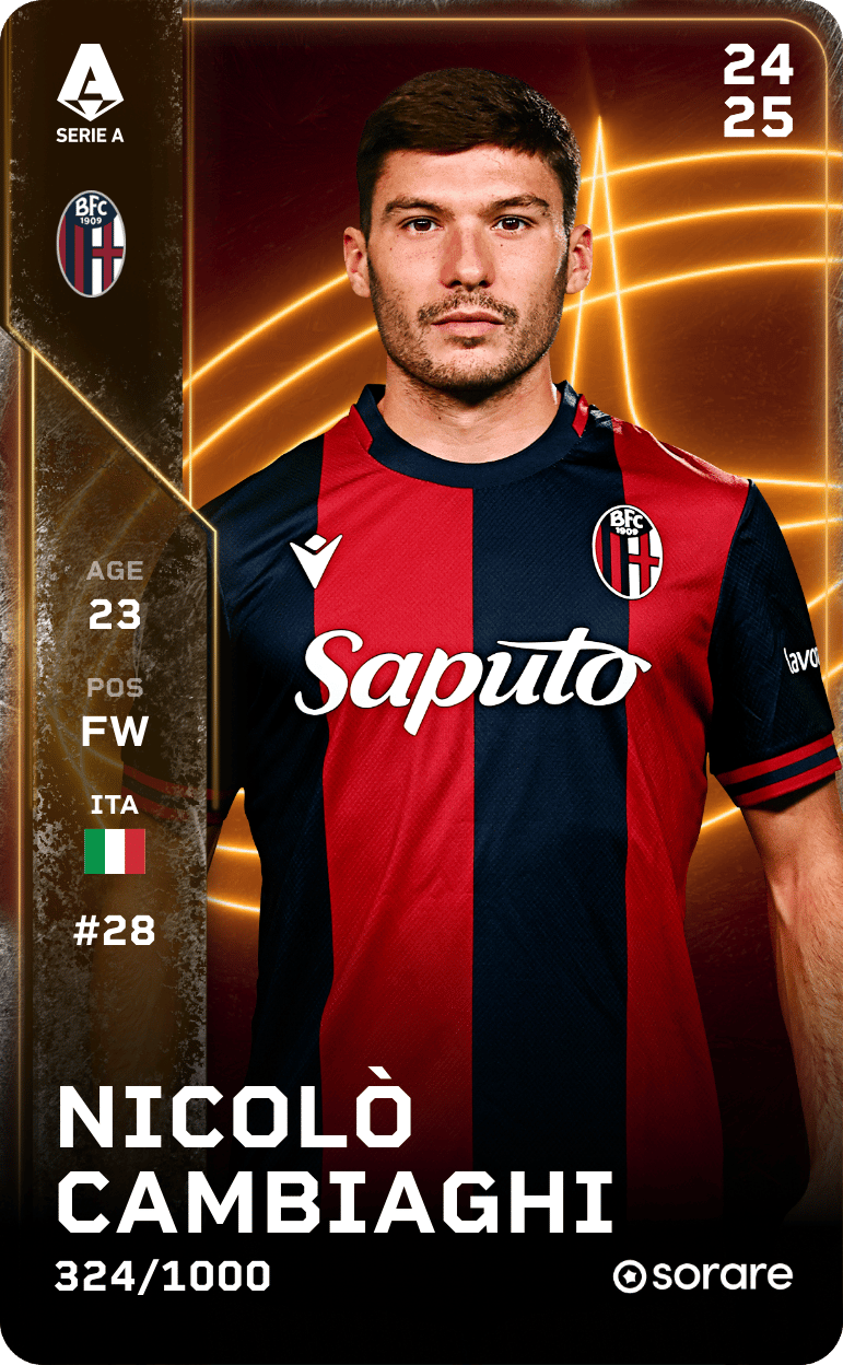Nicolò Cambiaghi 2024-25 • Limited 324/1000