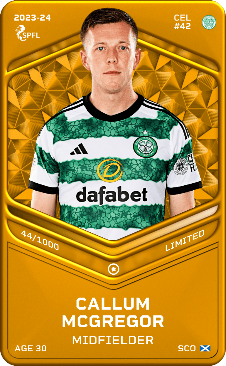 Callum McGregor 2023-24 • Limited 44/1000