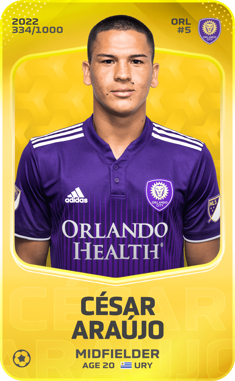César Araújo 2022-23 • Limited 334/1000