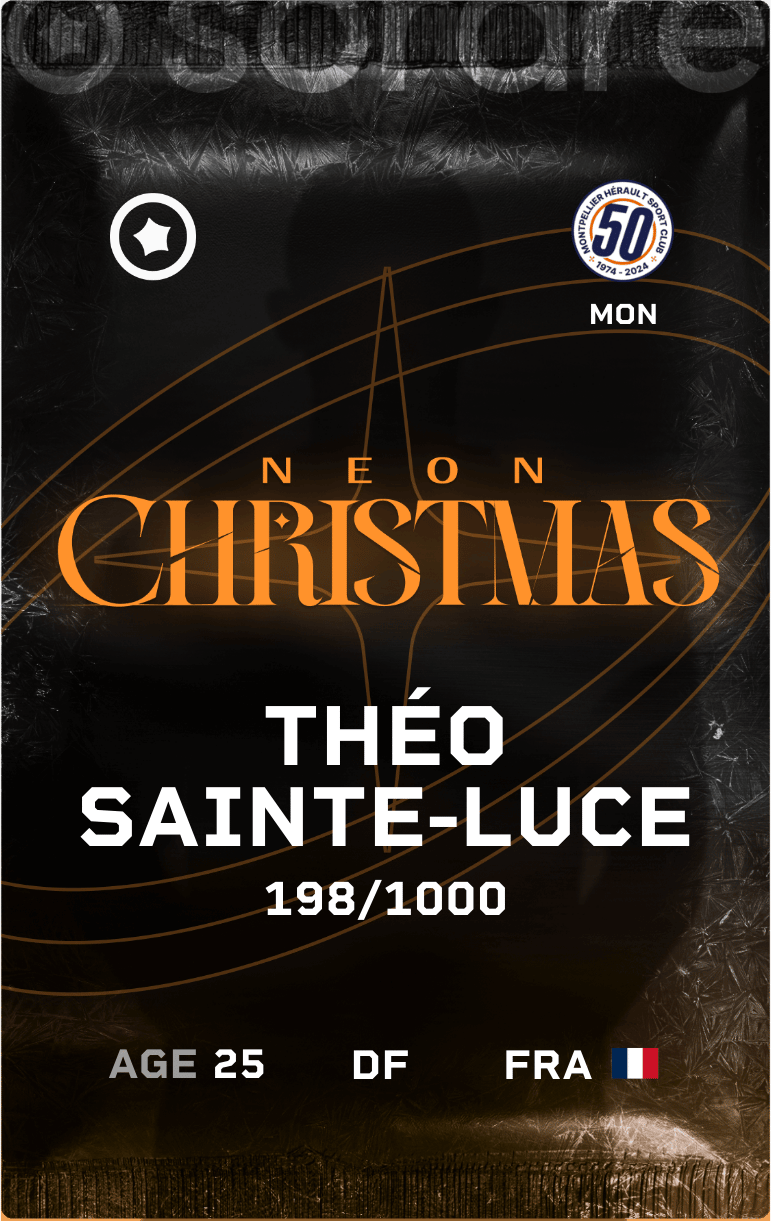 Théo Sainte-Luce 2024-25 • Limited 198/1000