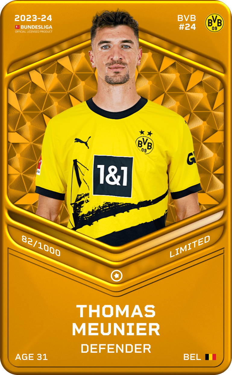 Thomas Meunier 2023-24 • Limited 82/1000