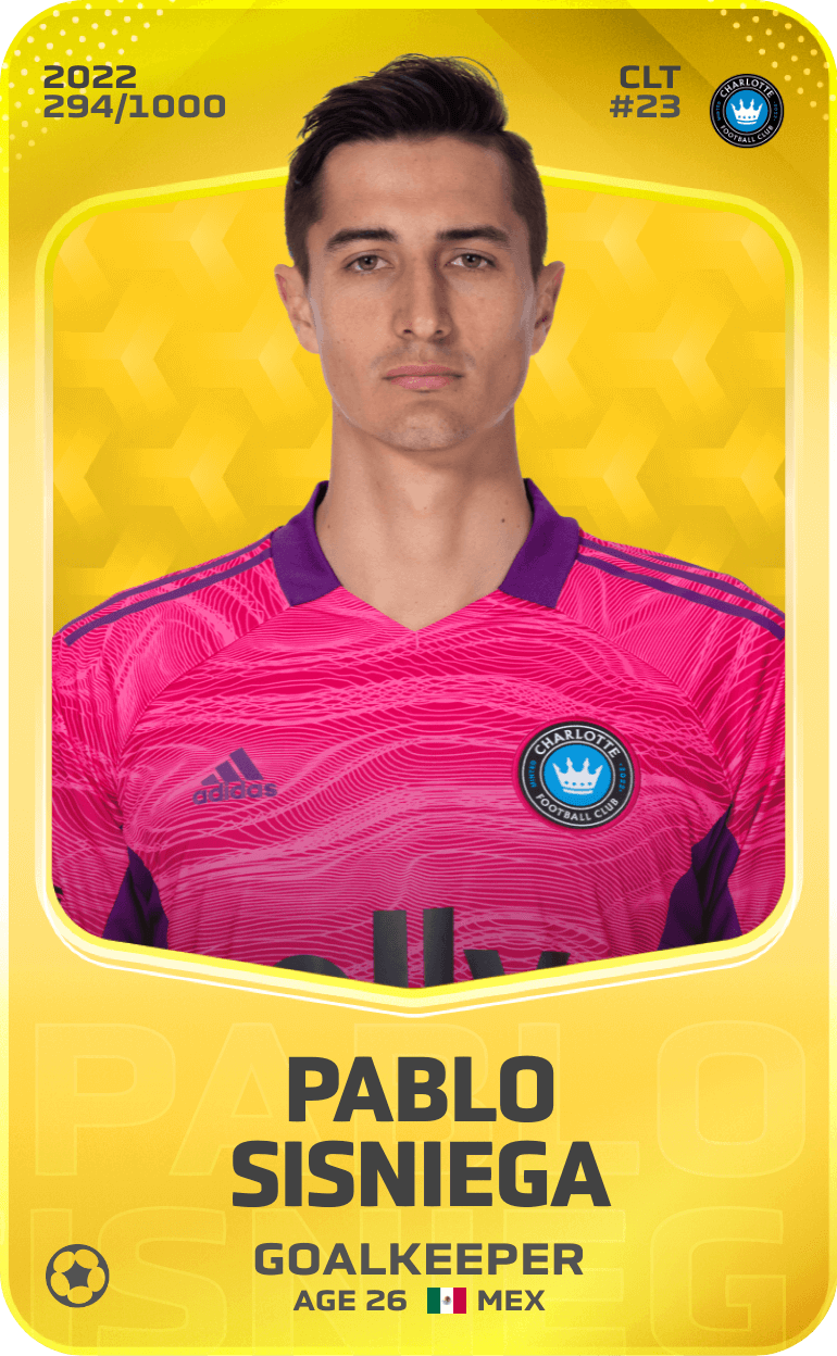 Pablo Sisniega 2022-23 • Limited 294/1000