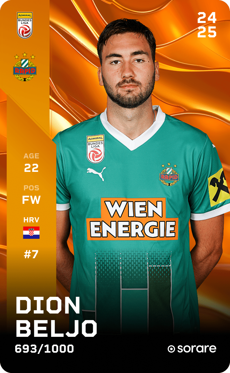 Dion Beljo 2024-25 • Limited 693/1000