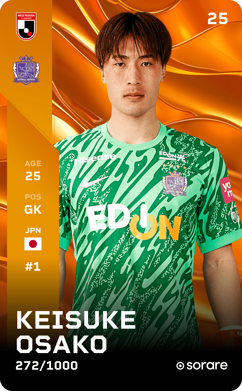 Keisuke Osako 2025-26 • Limited 272/1000
