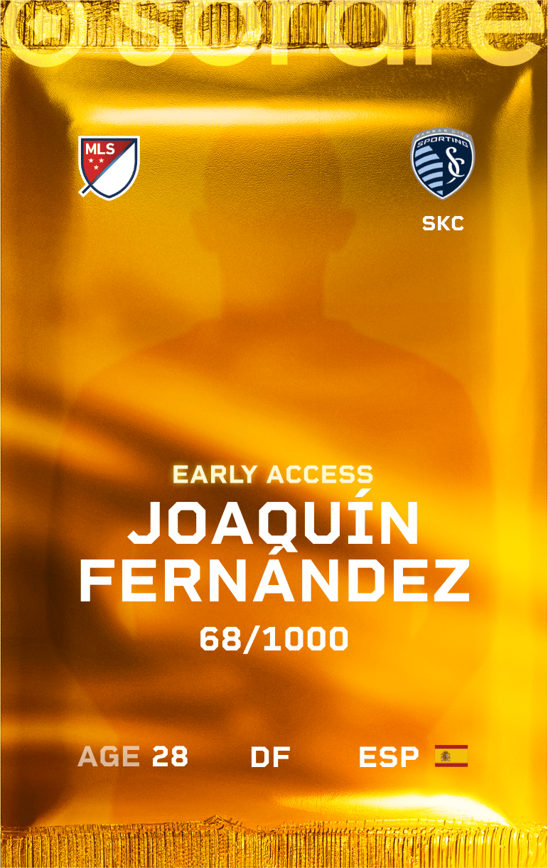 Joaquín Fernández 2025-26 • Limited 68/1000