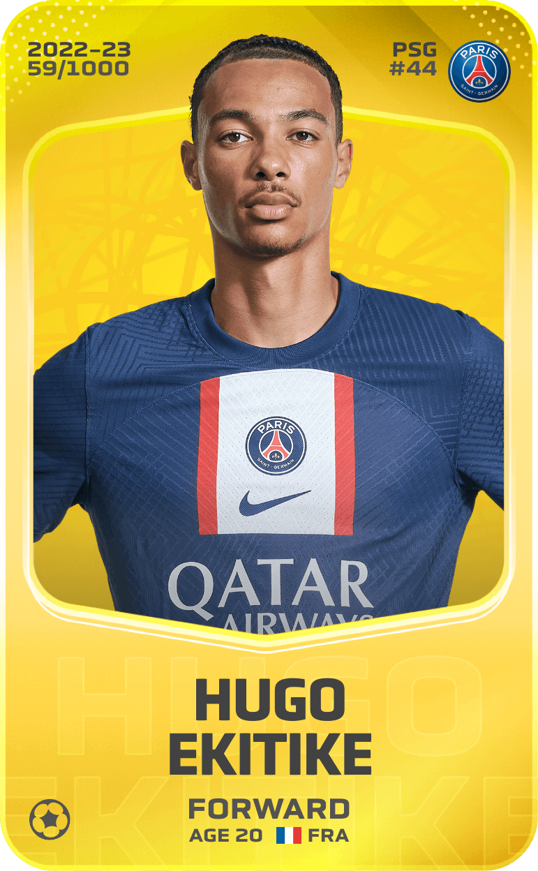 Hugo Ekitike 2022-23 • Limited 59/1000